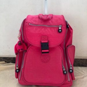 KIPLING Large Rolling Laptop Backpack